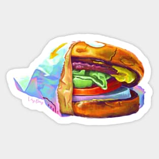 In-n-Out Cheeseburger Sticker